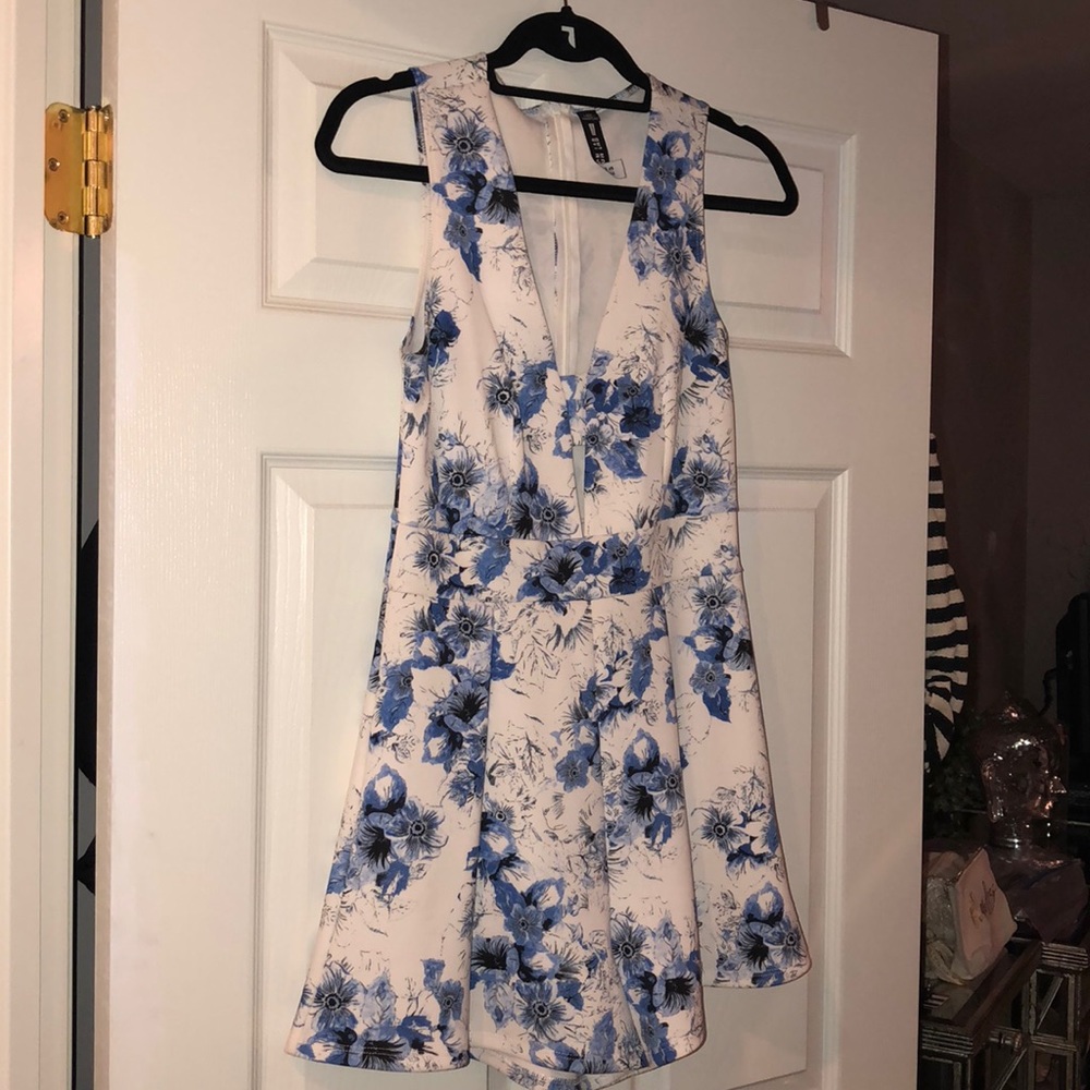 Design Lab Floral Romper